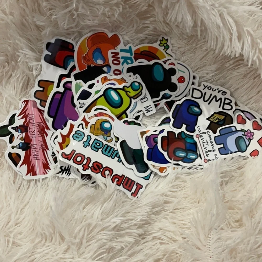 New Among Us sticker set
